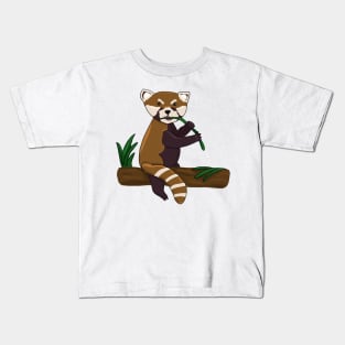 Cute red panda Kids T-Shirt